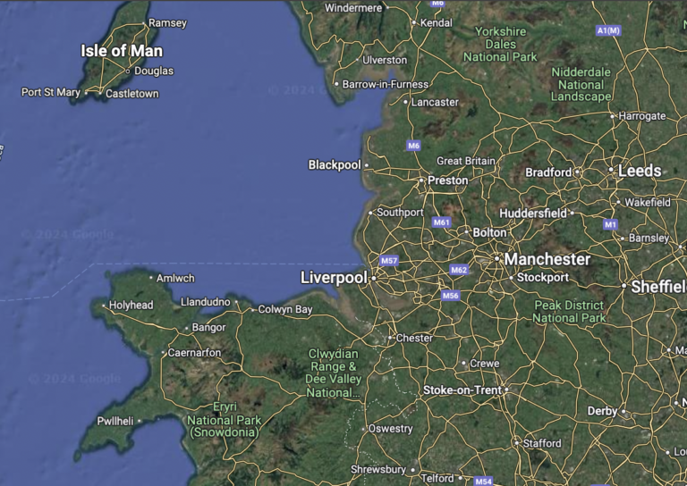 North West England Leak Detection Services Map